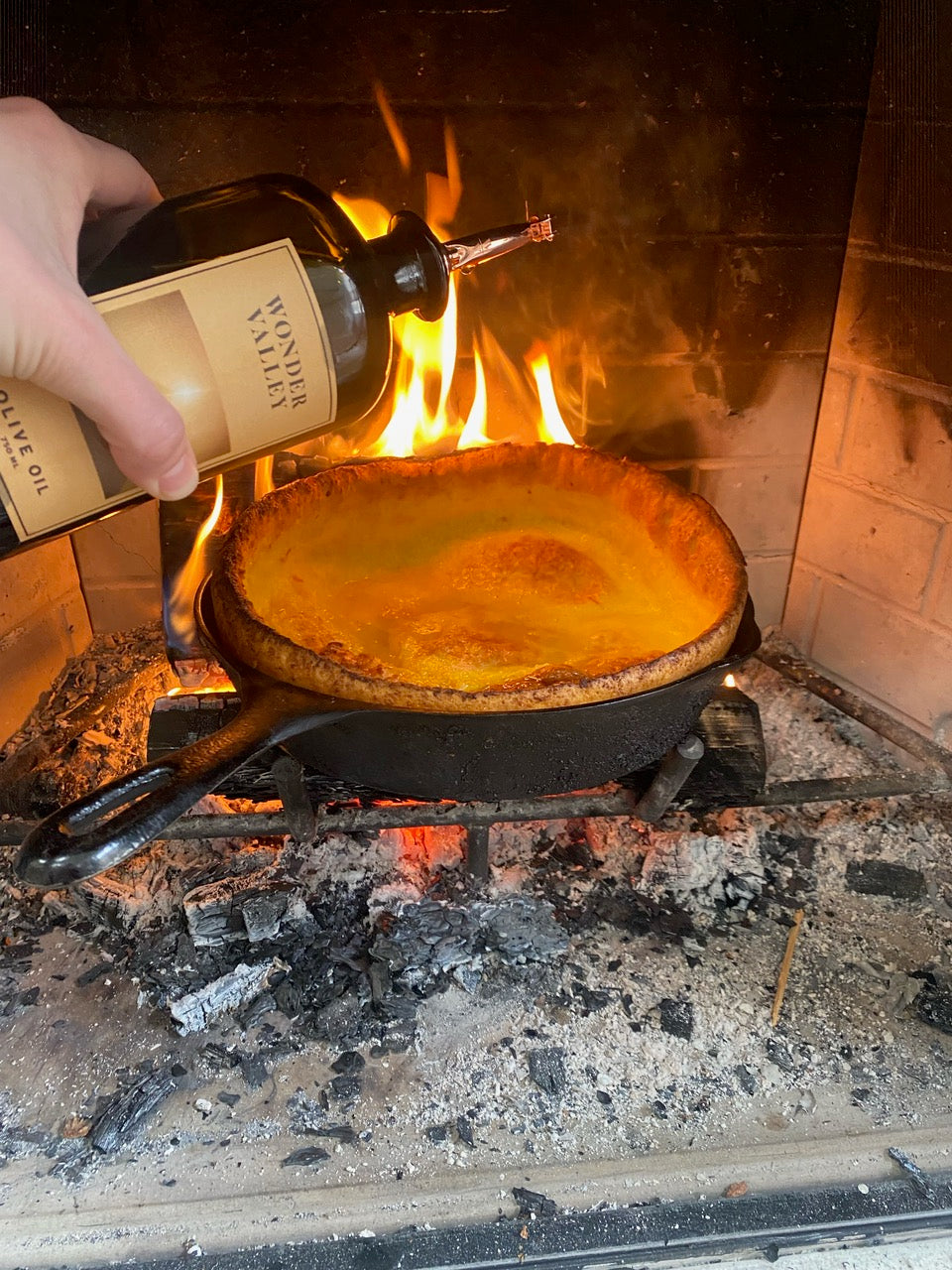 Citrus Dutch Baby Pancake