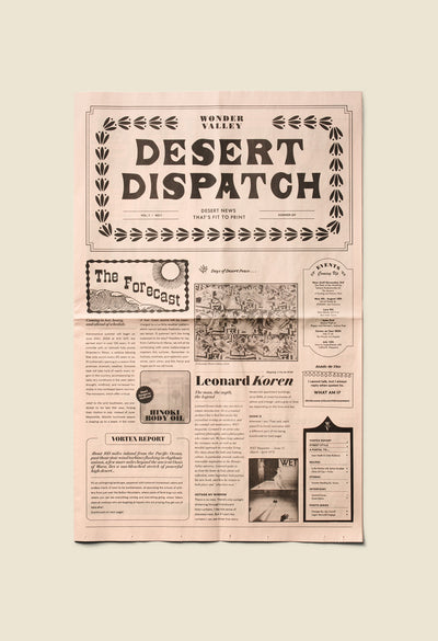 Desert Dispatch