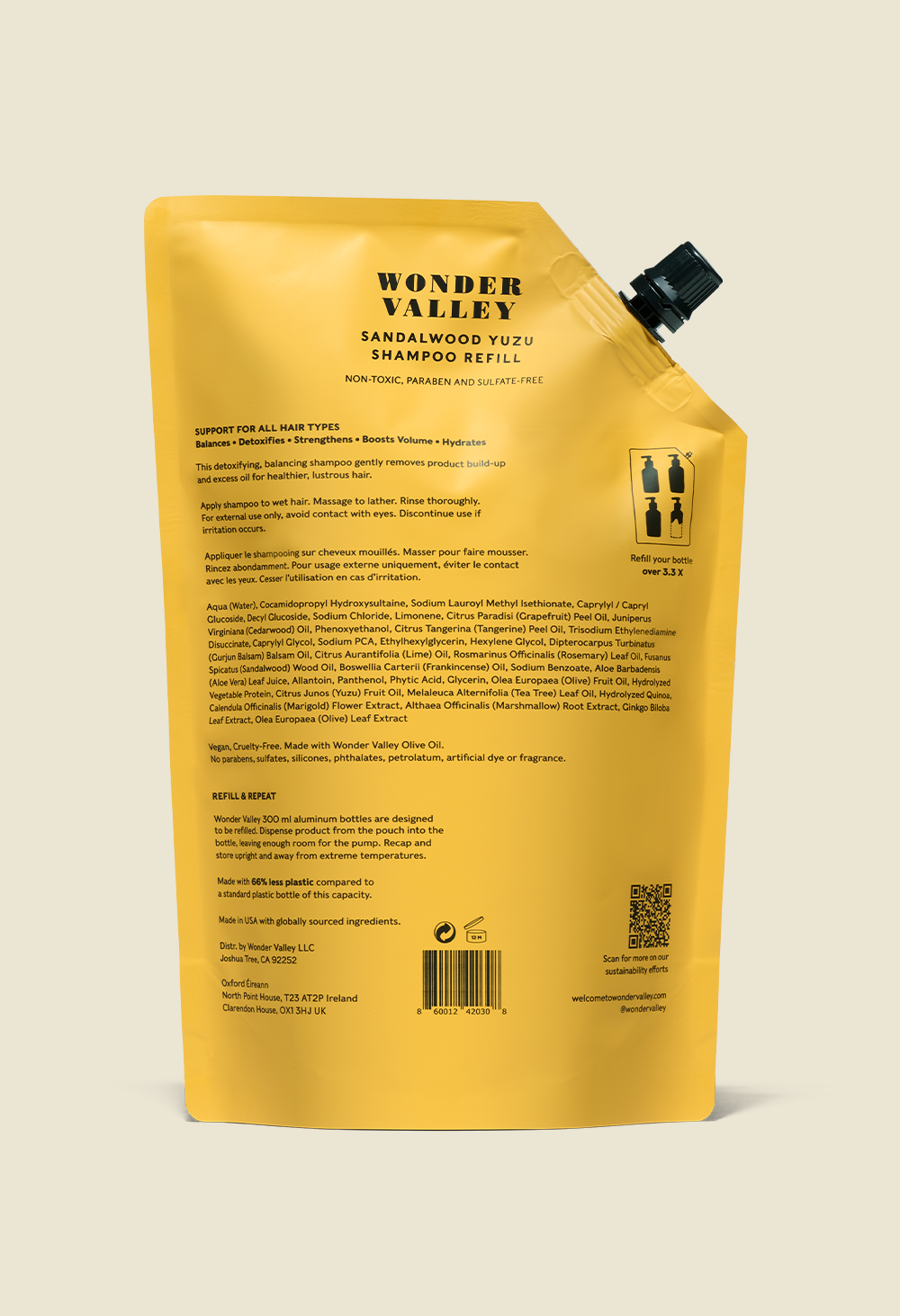 Sandalwood Yuzu Shampoo Refill